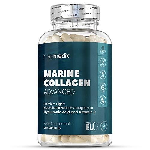 Marine Collagen Capsules 1455mg - Naticol Type 1 Collagen Supplements